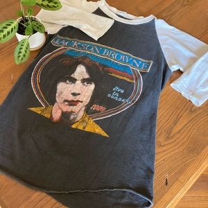 💥Rare💥 True Vintage Jackson Browne 1980 Tee